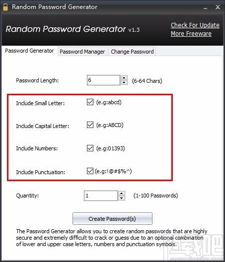 Random Password Generator下载,随机密码生成器