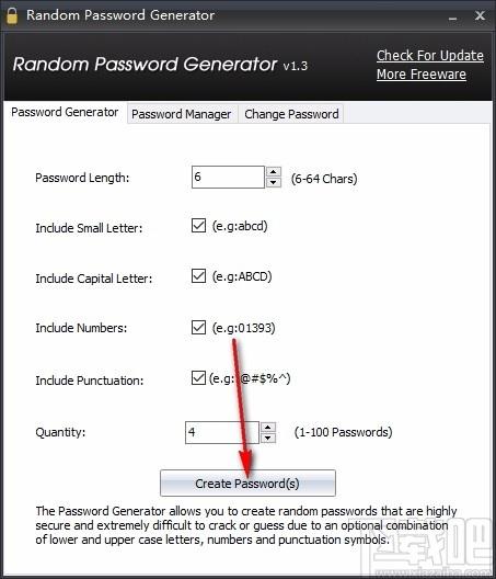 Random Password Generator下载,随机密码生成器